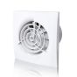 Quiet Bathroom Extractor Fan Blauberg Trio Powerful Condensation Control Wall & Ceiling Mounted Ventilator 4 " 100 mm
